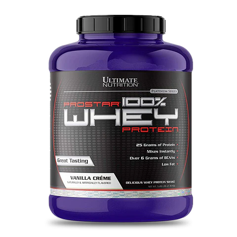 Ultimate Nutrition Prostar 100% Whey 5.28 Lb Vanilla Creme