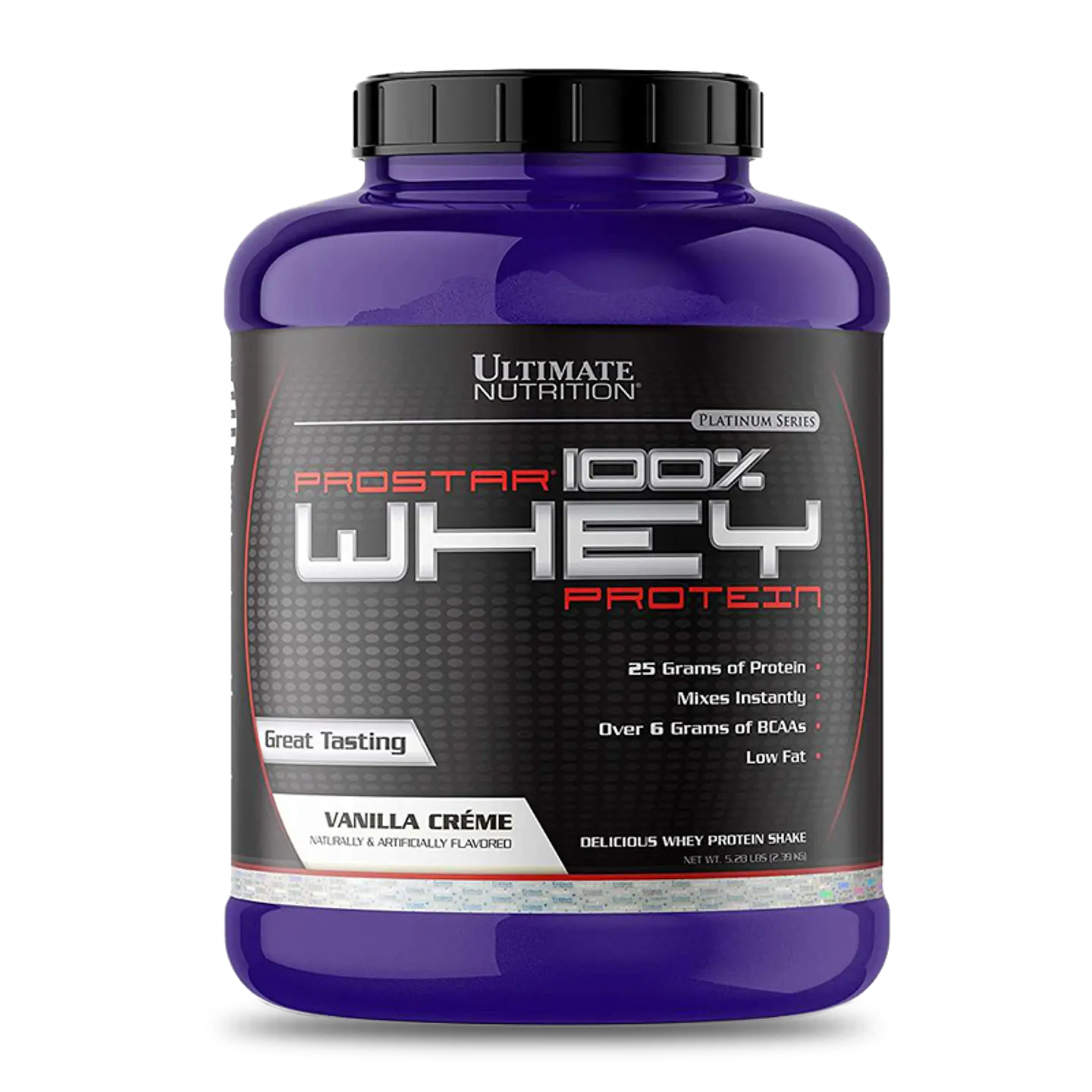 Ultimate Nutrition Prostar 100% Whey 5.28 Lb Vanilla Creme 1