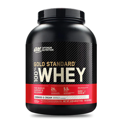 Gold Standard Proteina Optimum 100% Whey 5LB Cookies & Cream