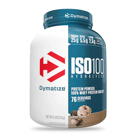 ISO 100 Dymatize 5 Lb Cookies & Cream