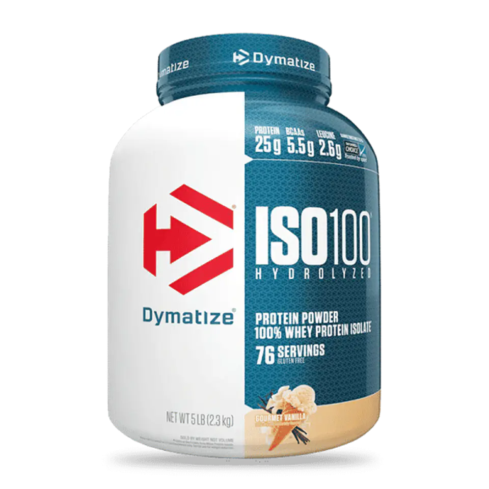 ISO 100 Dymatize 5 Lb Gourmet Vainilla 1
