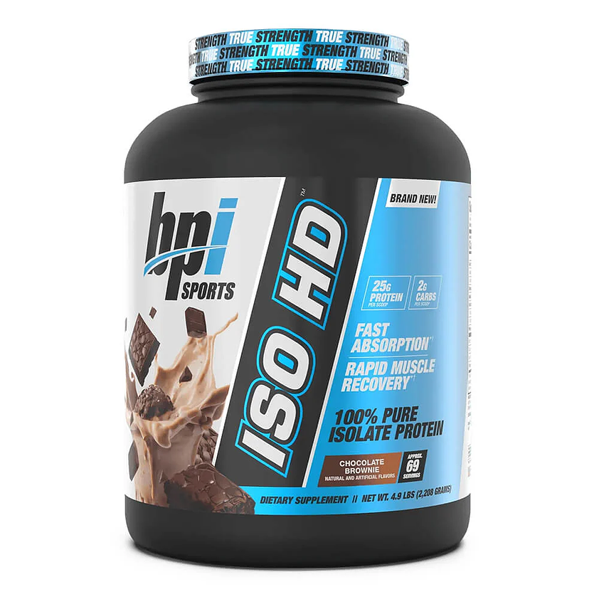 BPI Proteina ISO HD 4.9 Lb Chocolate Brownie 1
