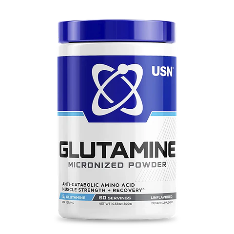 Glutamina USN Micronized Powder 300 grs (60 servicios)