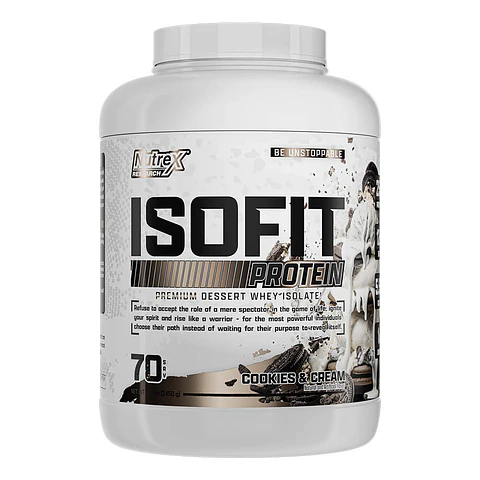ISOFIT Nutrex ISOLATE Protein 5 Lb Cookies & Cream