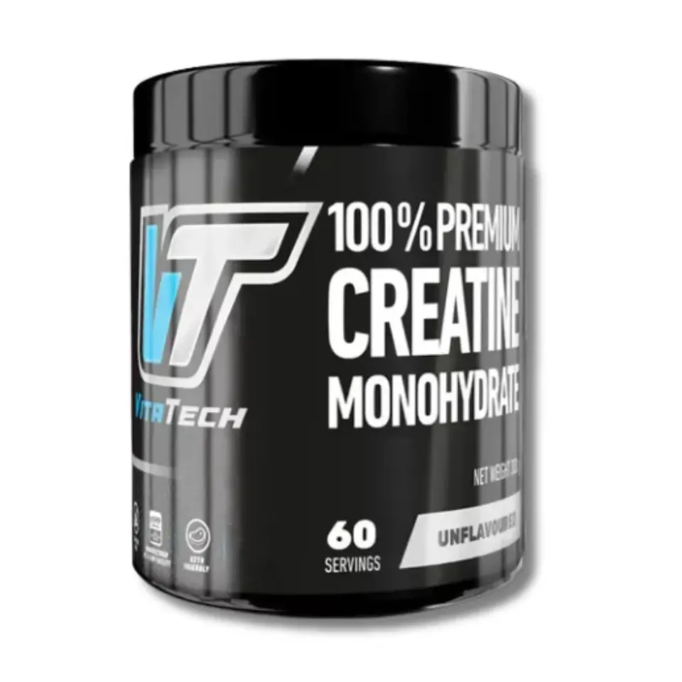 Creatina Vitatech 100% PREMIUM Monohydrate 300 grs (60 servicios) 1
