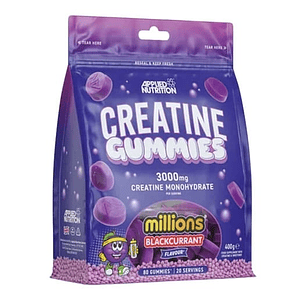 Applied Nutrition Creatina Gummies MILLIONS BLACKCURRANT 400GR  (20 Servicios)