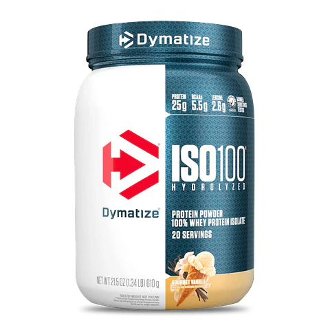 ISO 100 Dymatize 1.4 LB Gourmet Vanilla (20 servicios)