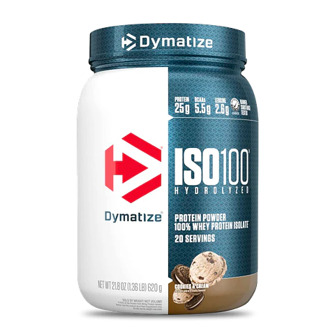 ISO 100 Dymatize 1.4 LB Cookies & Cream (20 servicios)