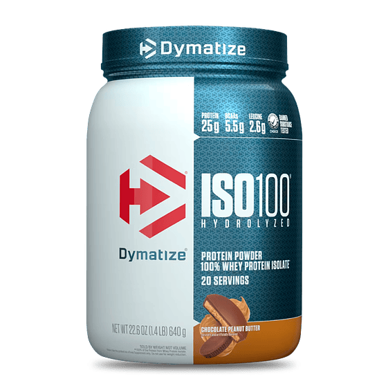 Dymatize ISO 100 1.4 LB Chocolate Peanut Butter (20 servicios) 1