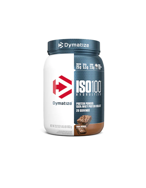 Dymatize ISO 100 1.4 LB Fudge Brownie (20 servicios)