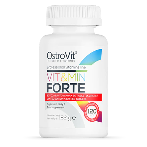 Ostrovit Multivitaminico Vit&Min Forte 120 Tabs (60 servicios)