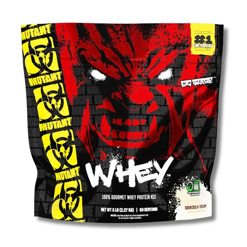 Whey MUTANT Gourmet Protein MIX Cookies N Cream 5lbs (60 servicios) 1