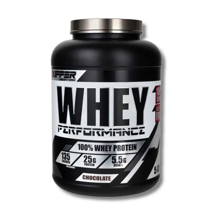 Proteína KIFFER Whey PERFORMANCE 100% Whey Protein Chocolate 5 lbs (67 servicios) 1