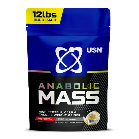 USN ANABOLIC MASS Wheight Gainer 12 lbs Vainilla 