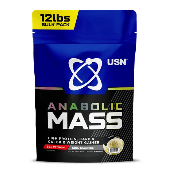 USN ANABOLIC MASS Wheight Gainer 12 lbs Vainilla  1