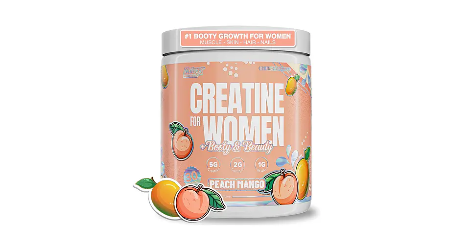 Creatina NUTREX Women + Booty & Beauty Mujer Peach/mango 1