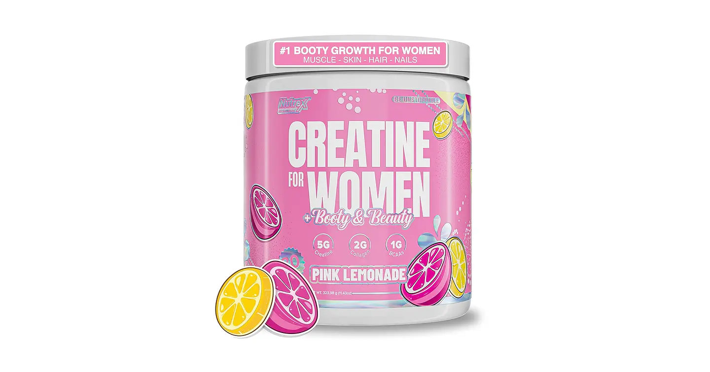 Creatina NUTREX Women + Booty & Beauty Mujer Pink/Lemonade 1