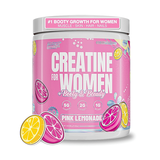 Creatina NUTREX Women + Booty & Beauty Mujer Pink/Lemonade 1