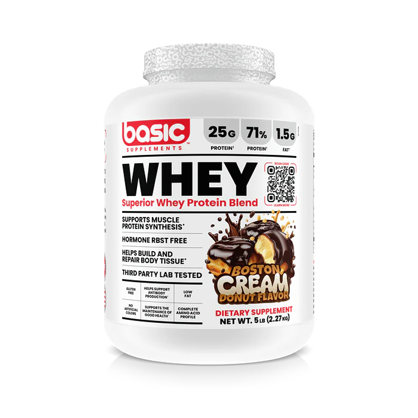Basic Proteina Whey 5 Lb BOSTON CREAM DONUT 1