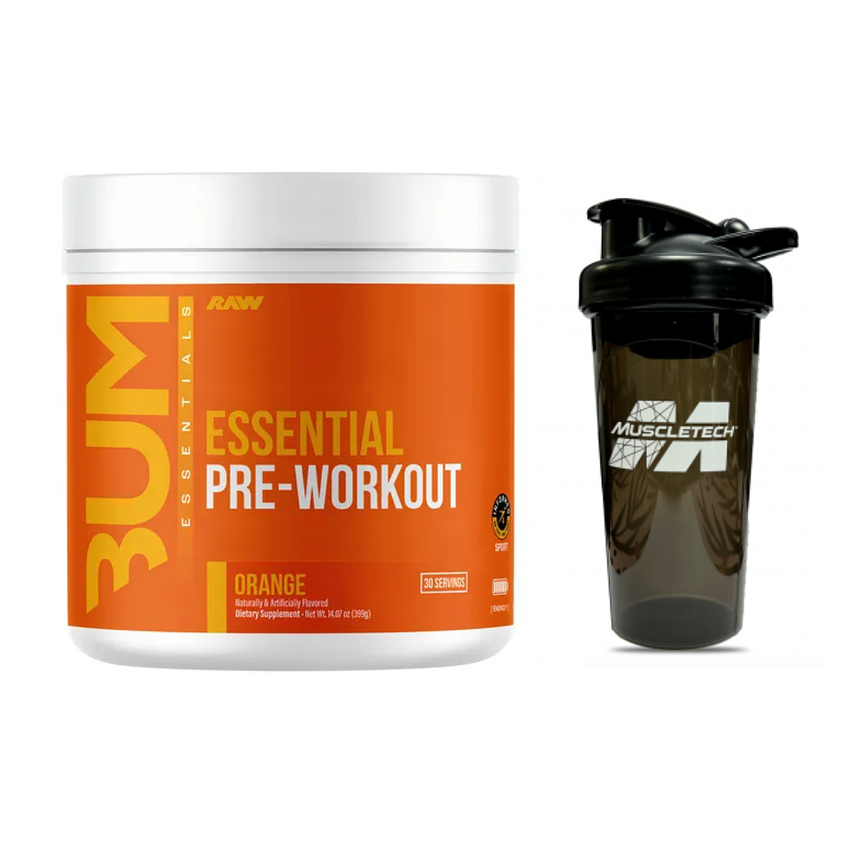 Pre-entreno CBUM ESSENTIAL USA 399 grs Orange (30 servicios) 2