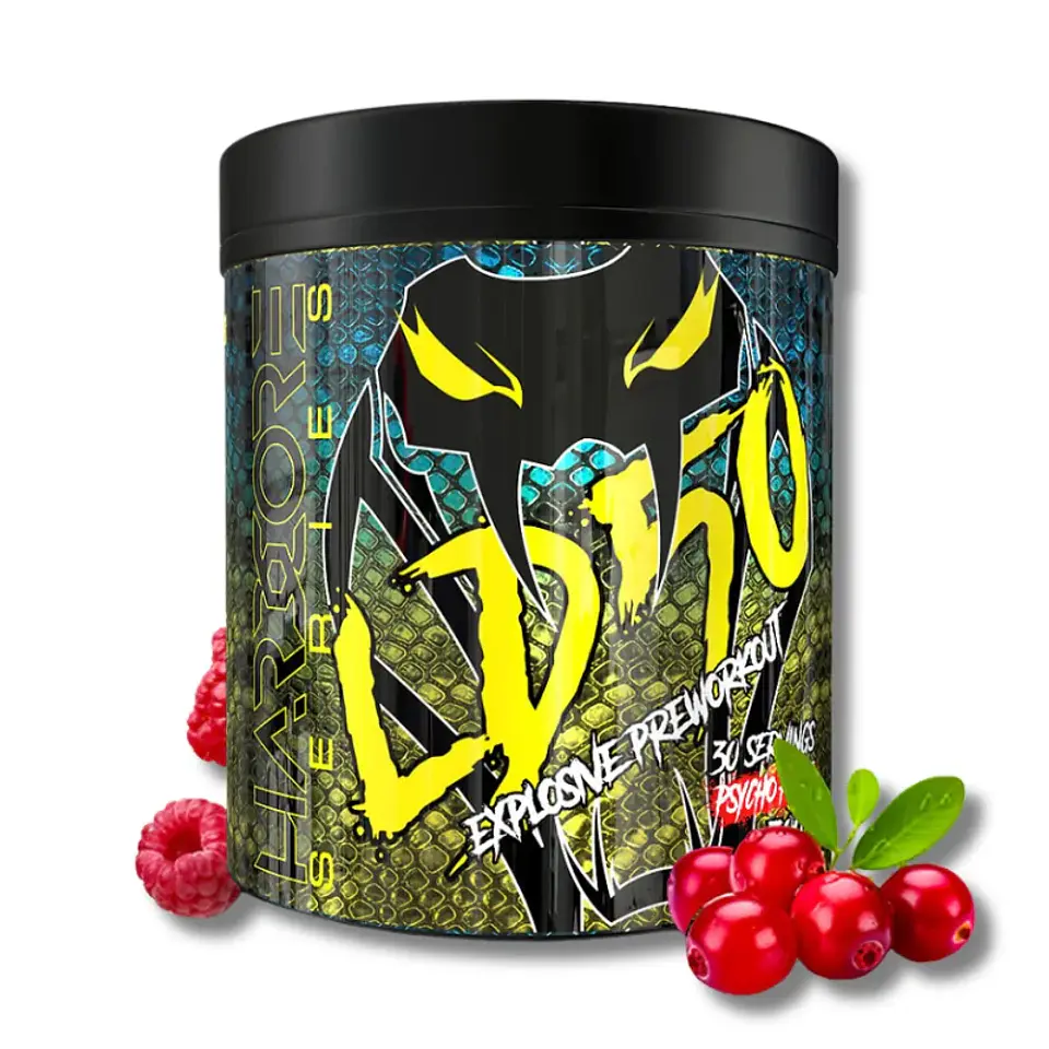 Pre entreno HEXACORE LD50 Explosive (30 servicios) Psycho Fruits 1