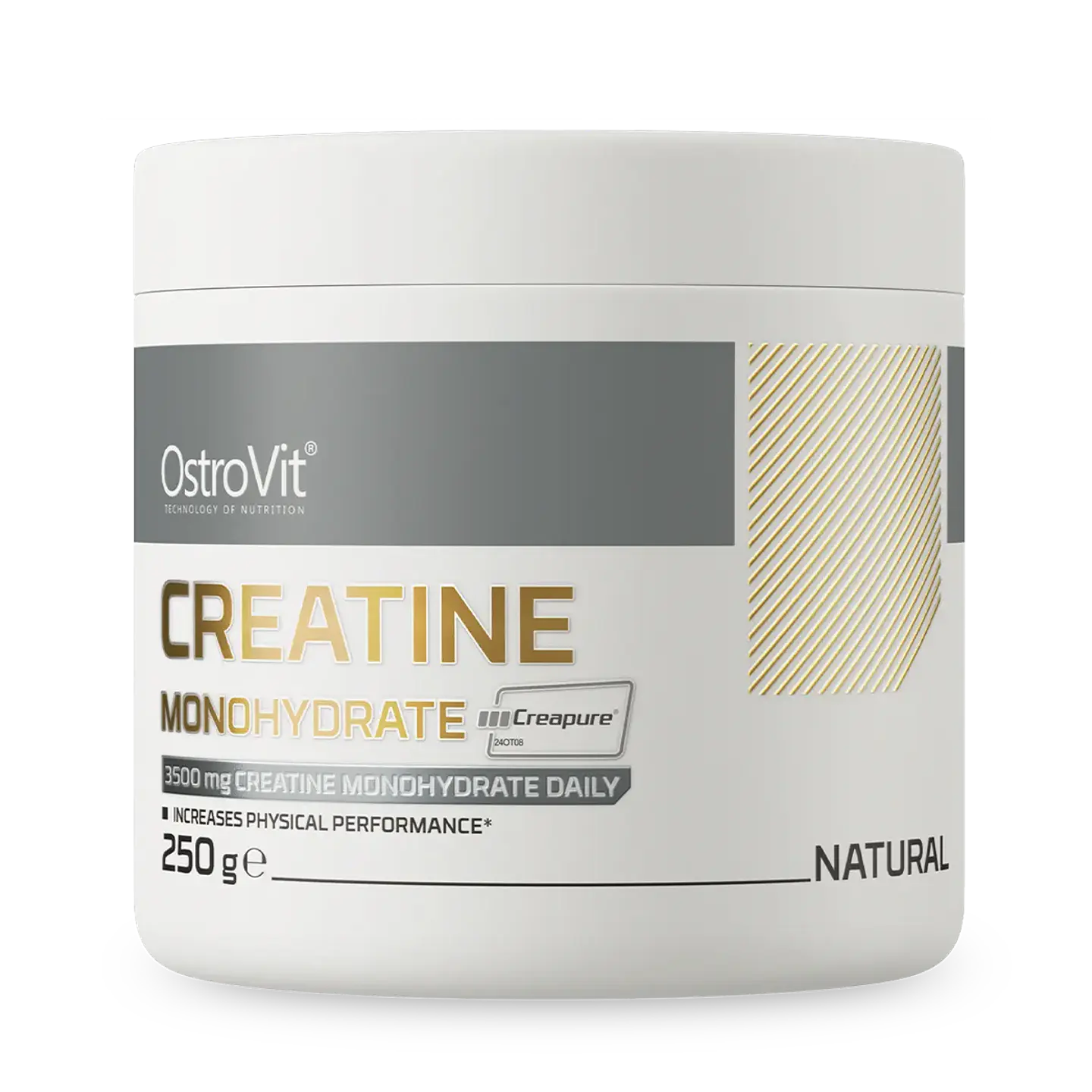 Creatina Ostrovit Creapure 250 G Sin Sabor 1