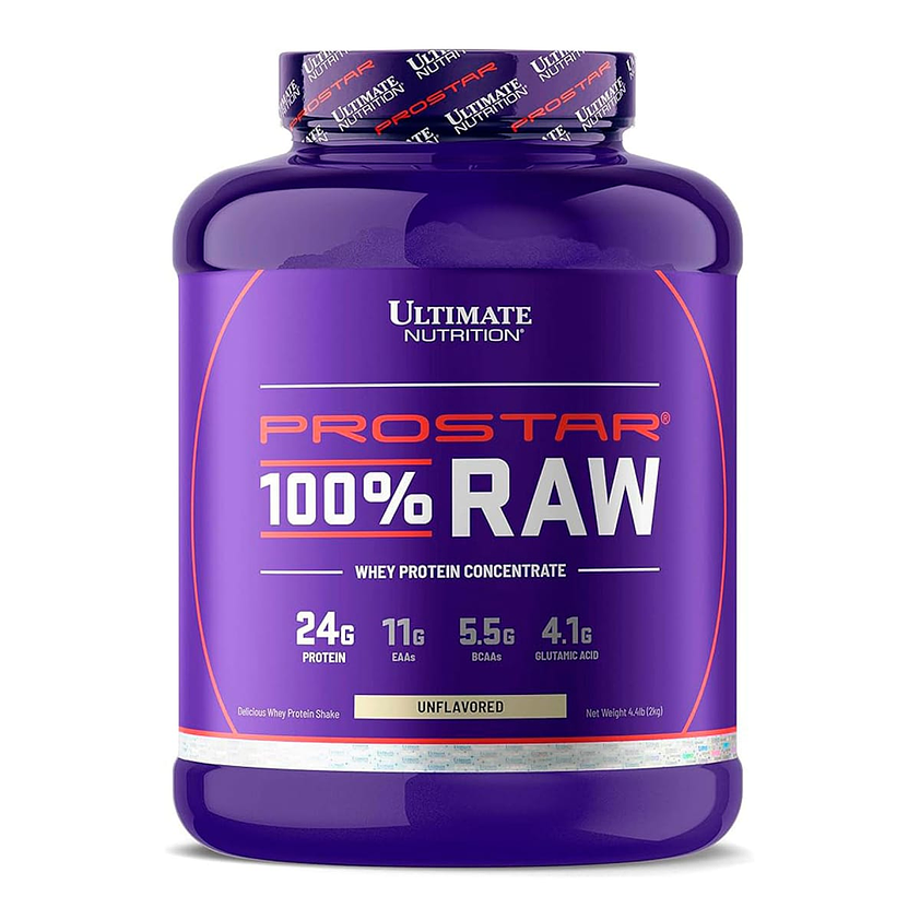 Ultimate Nutrition Prostar 100% RAW 4.4 Lb Natural Sin sabor 1