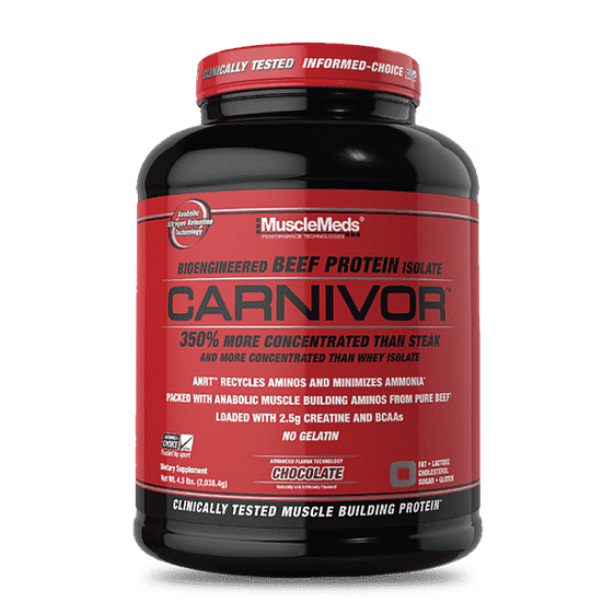 Musclemeds Proteina Carnivor 4 Lb Chocolate (56 servicios) 1