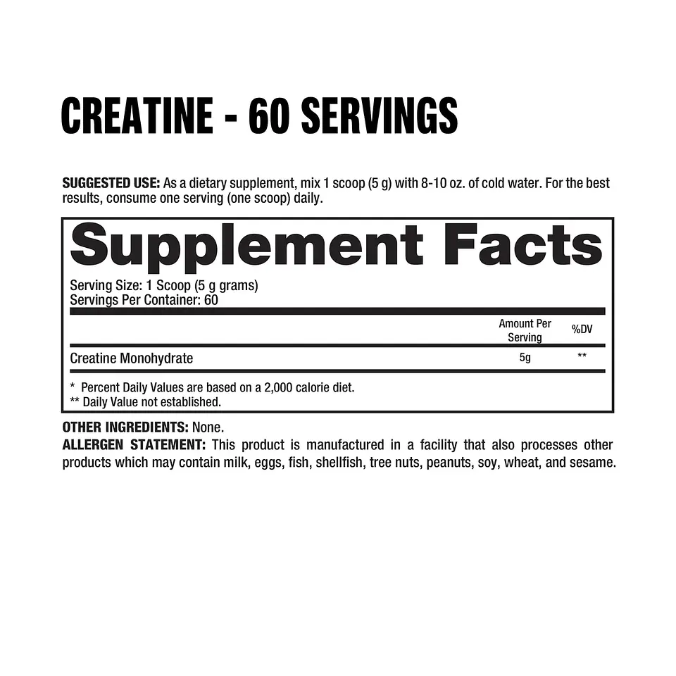 DRAGON PHARMA Creatina Essentials 300GR (60 servicios) 3