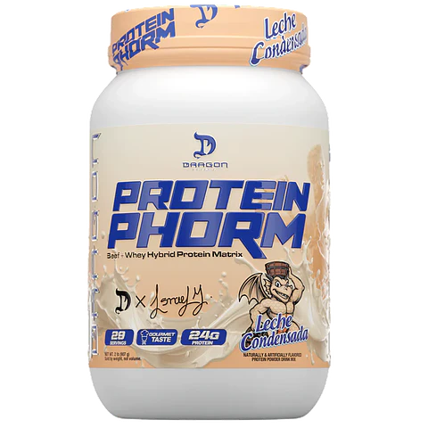 Dragon Pharma Protein PHORM Beef + Whey Hybrid Protein Matrix 2 lbs (29 servicios) Leche Condensada