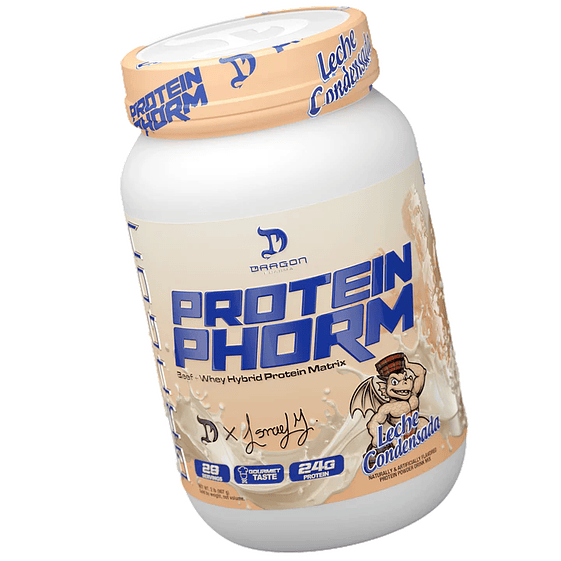 Dragon Pharma Protein PHORM Beef + Whey Hybrid Protein Matrix 2 lbs (29 servicios) Leche Condensada 2