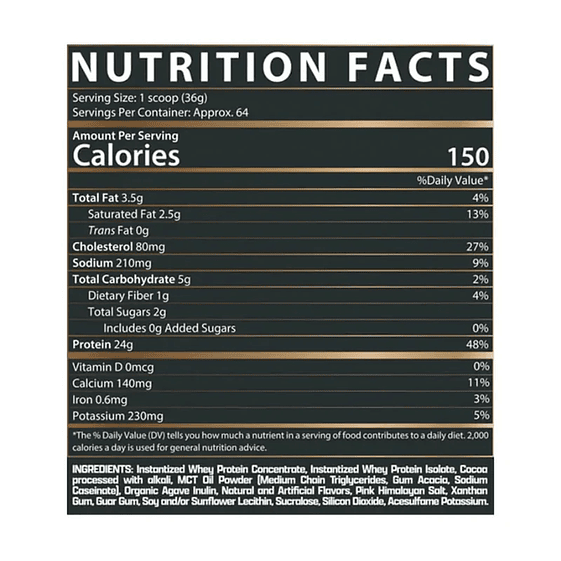 Nutrex Protein 100% WHEY DELICIOUS Lean Muscle Shake 5 lbs (64 servicios) Chocolate 2