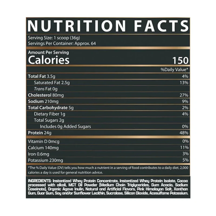 Nutrex Protein 100% WHEY DELICIOUS Lean Muscle Shake 5 lbs (64 servicios) Chocolate 2