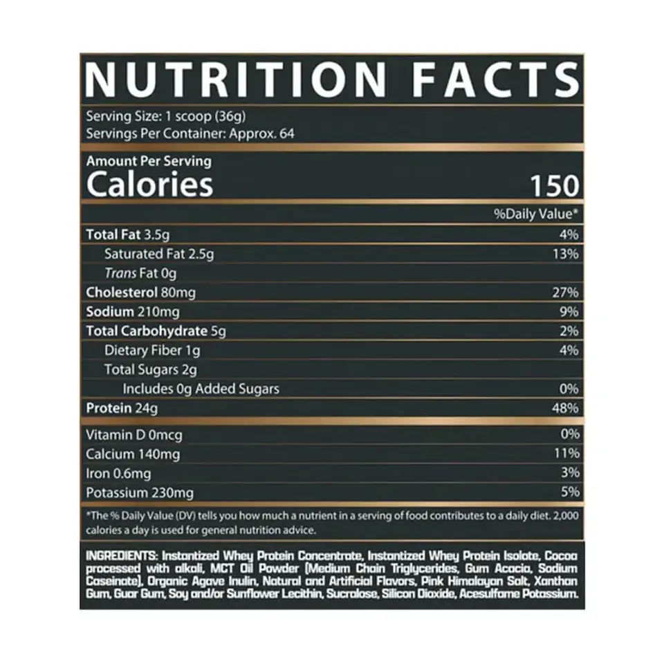 Nutrex Protein 100% WHEY DELICIOUS Lean Muscle Shake 5 lbs (64 servicios) Chocolate 2