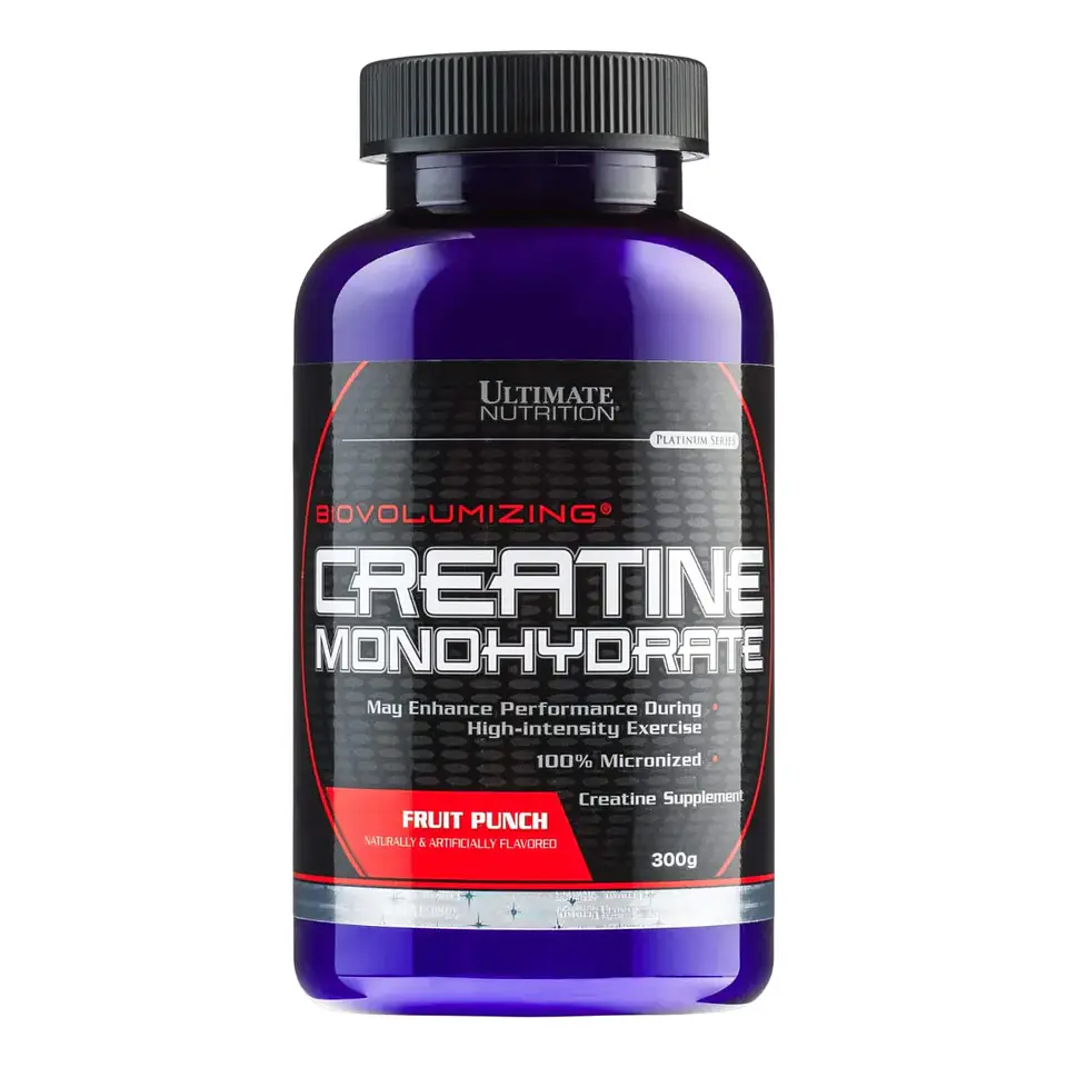 Creatina Ultimate Nutrition Sabor Fruit Punch 300g (60 servicios) 1