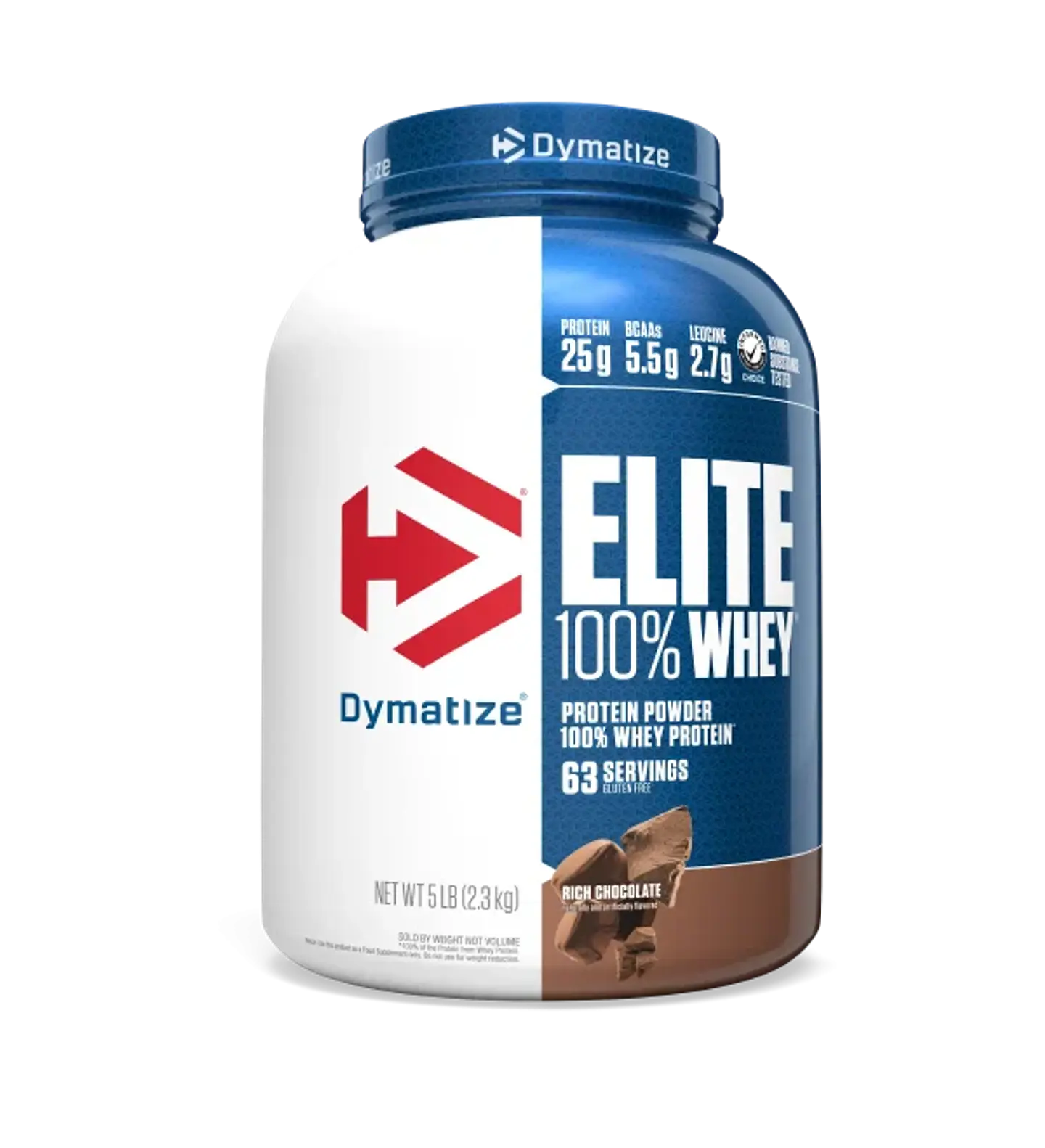 Dymatize Proteina Elite 100% Whey 5 Lb Rich Chocolate 1