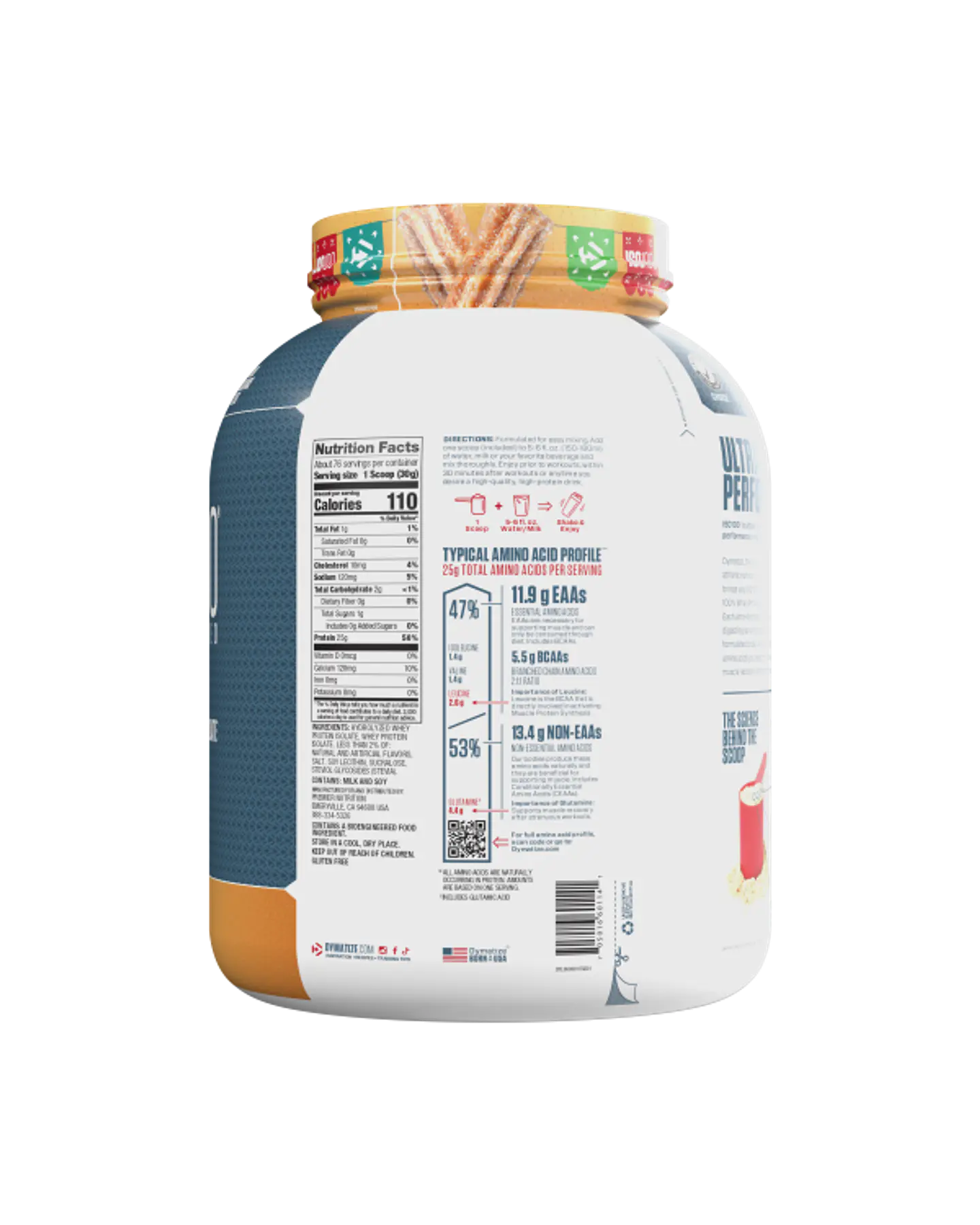 Dymatize ISO 100 5 Lb Cinnamon Churro 2