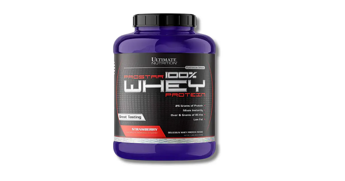Ultimate Proteina Prostar 100% Whey 5.28 Lb Raspberry