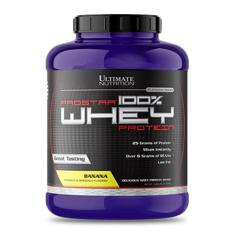 Ultimate Proteina Prostar 100% Whey 5.28 Lb Banana