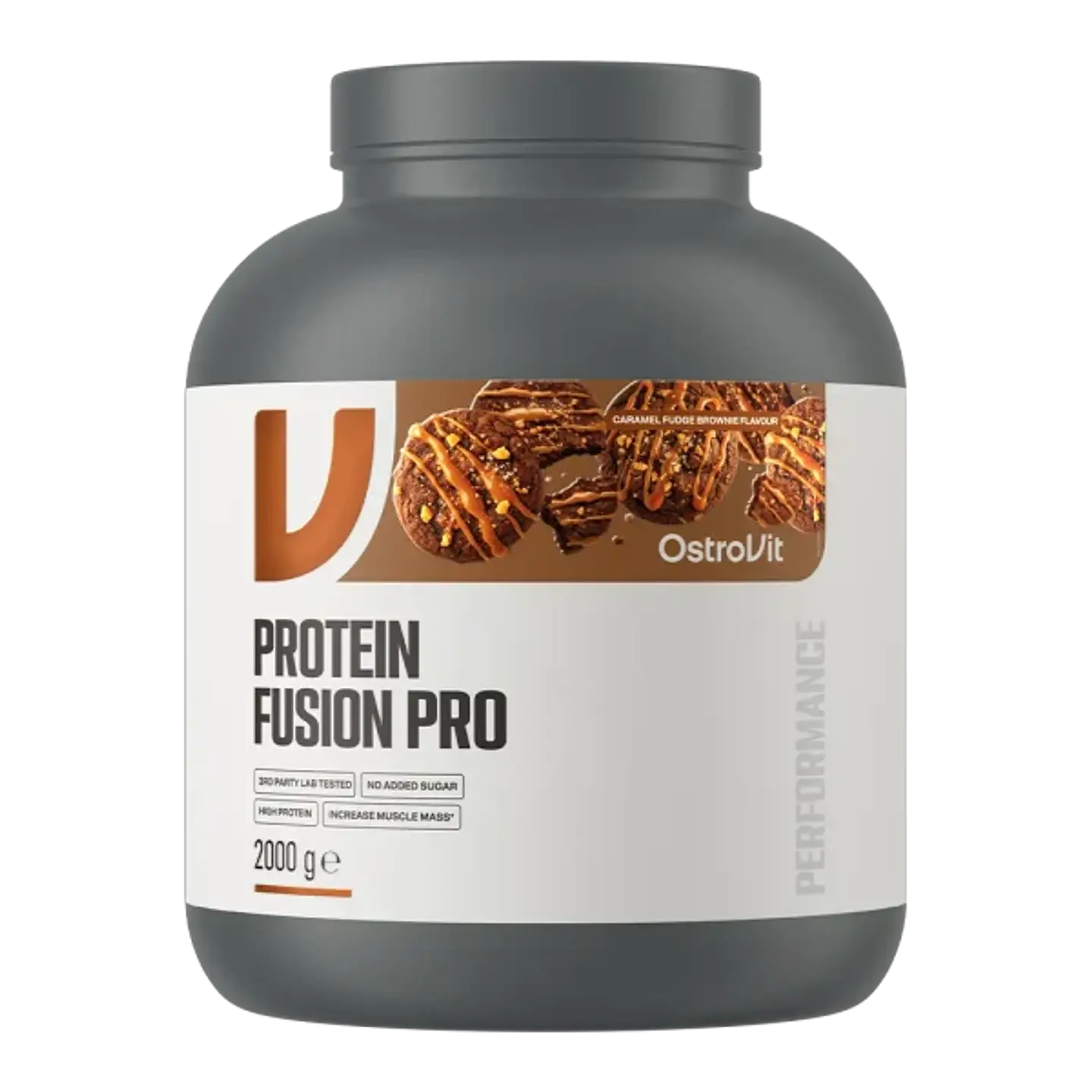  Ostrovit Proteina Fusion Pro 2000 G Caramel Fudge Brownie 1