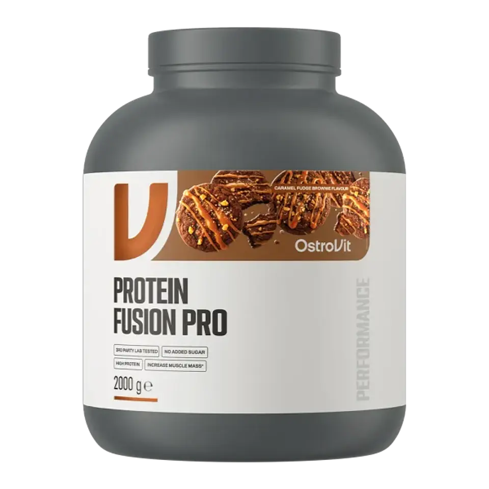  Ostrovit Proteina Fusion Pro 2000 G Caramel Fudge Brownie 1