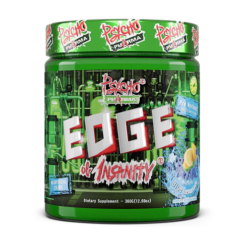 Pre Entreno PSYCHO PHARMA EDGE OF INSANITY - Blue lemonade