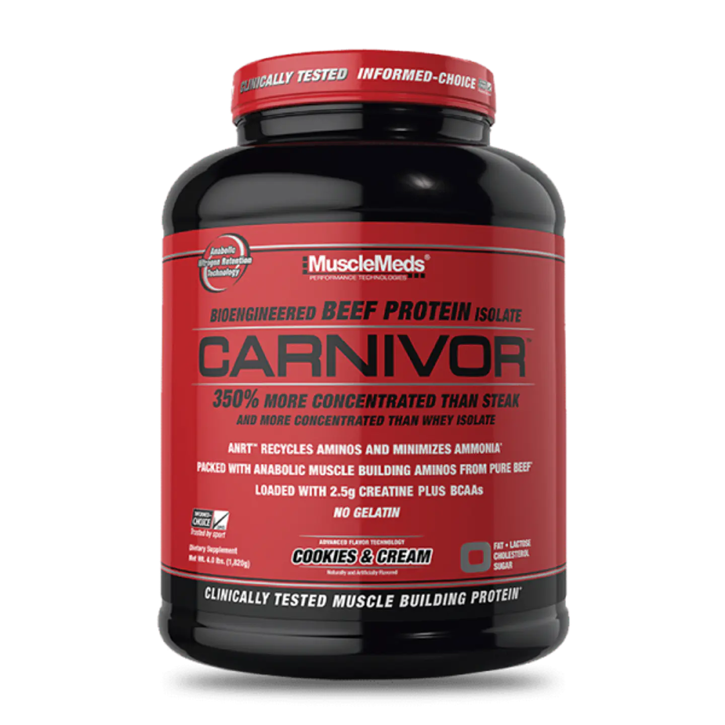 Musclemeds Proteina Carnivor 4 Lb Cookies And Cream 1
