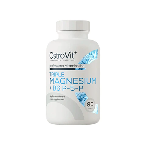 OstroVit Triple Magnesio + B6 P-5-P (90 caps)