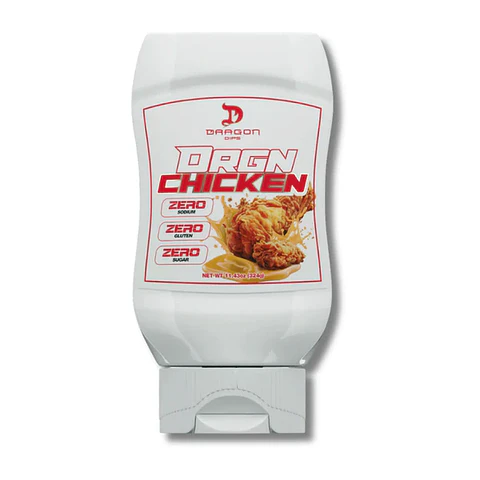 Dragon Dips CHICKEN ZERO / Sodium / Calories / Sugar - 324 grs (27 servicios)