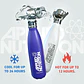Botella Flask Applied Nutrition acero inoxidable 500ml con aislamiento térmico BLUE  - Miniatura 2