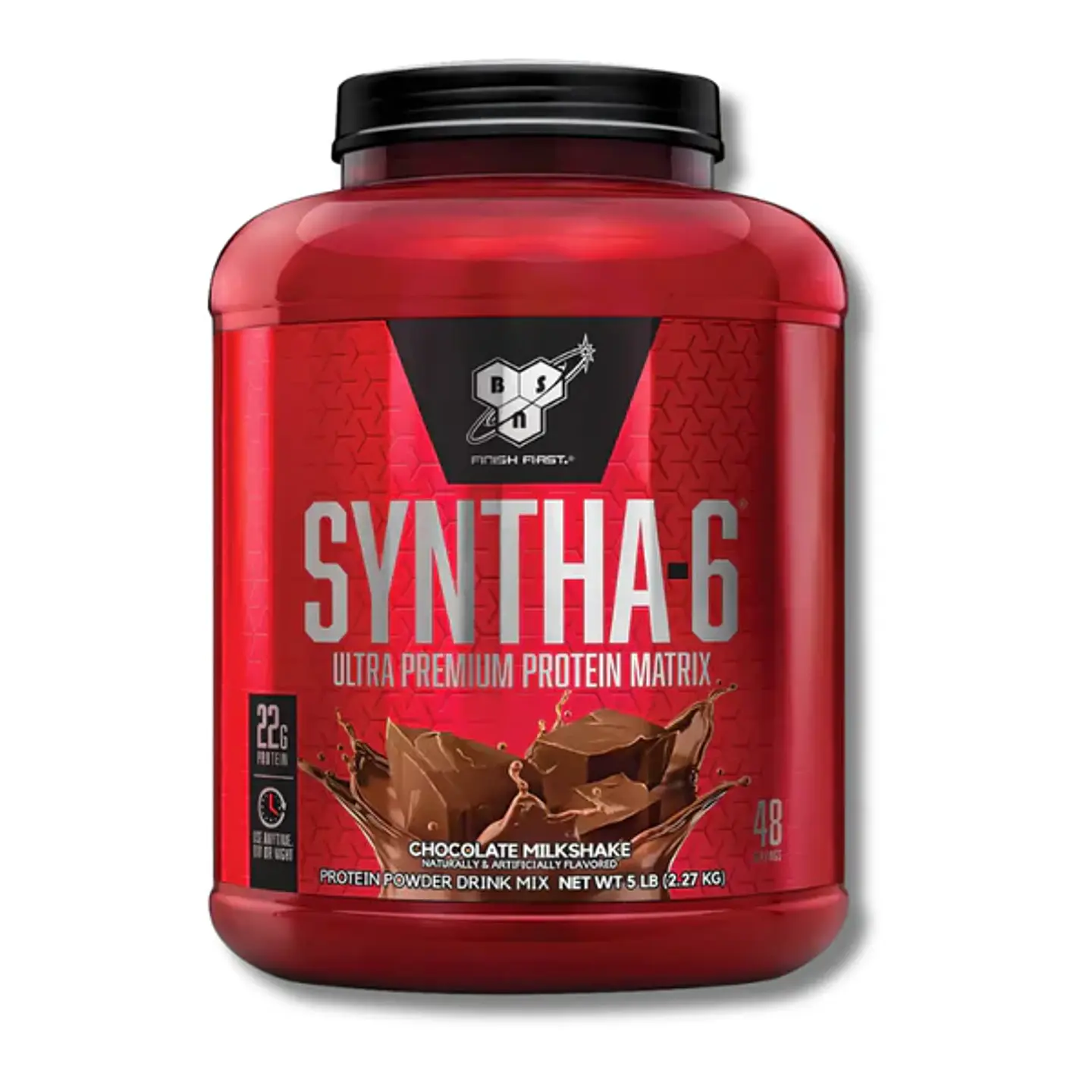 SYNTHA-6 BSN Ultra PREMIUM Protein Matrix 5 lbs (48 servicios) Chocolate Milkshake 1