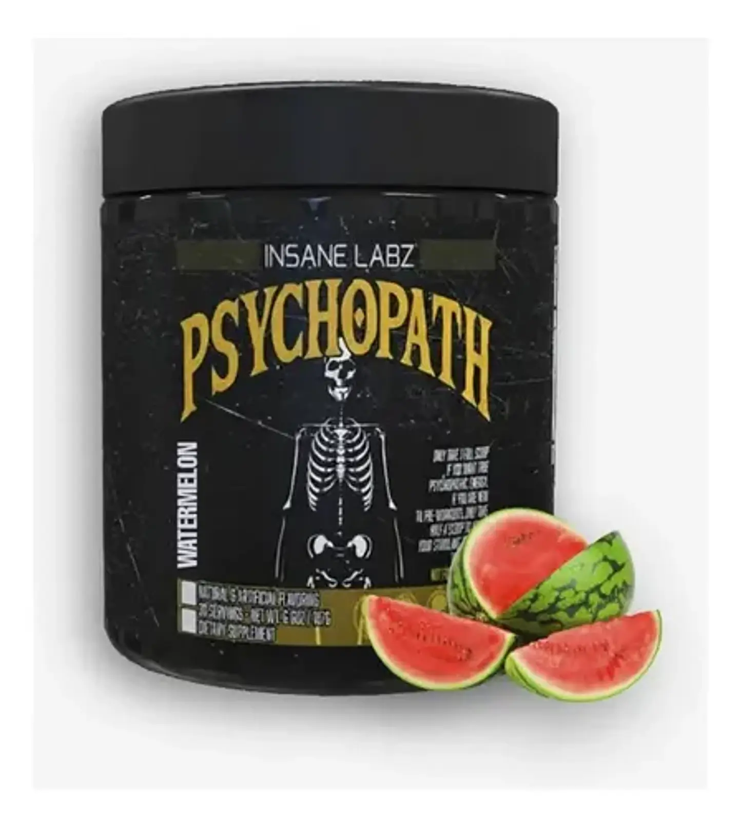 Pre entreno PSYCHOPATH USA INSANE LABZ (30 servicios)  Watermelon 1