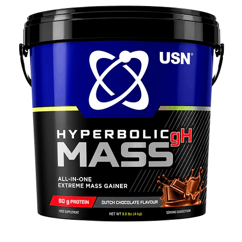 USN HYPERBOLIC MASS gH 8.8 lbs (26 servicios) Dutch chocolate