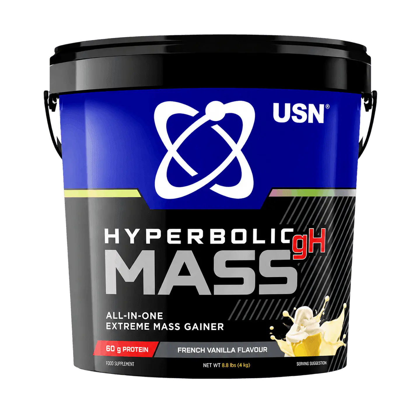 USN HYPERBOLIC MASS gH 8.8 lbs (26 servicios) French vainilla 1